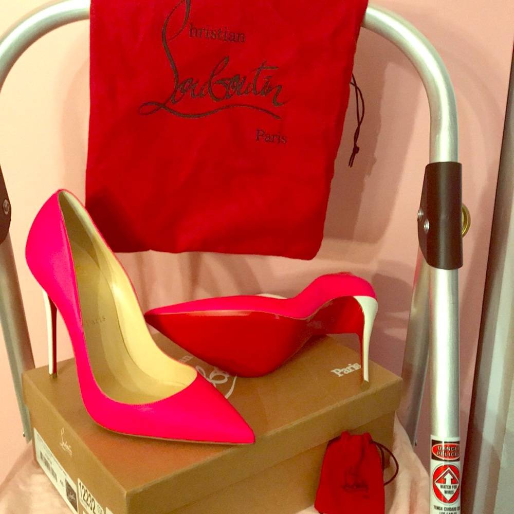 Christian Louboutin Kate Matte  heel.